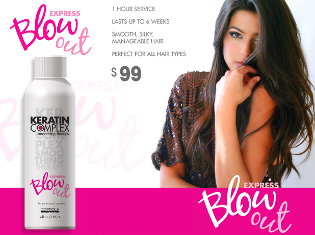 Brazilian Blowout or Keratin Complex Hair.